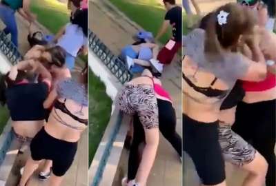 Batalla campal entre estudiantes y padres de familia termin&oacute; con heridos