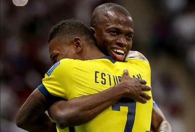 &Eacute;nner Valencia comparte tabla de goleo del Mundial con otros cuatro jugadores