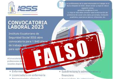 El IESS solicita a la ciudadan&iacute;a que se informen por medio de redes sociales.