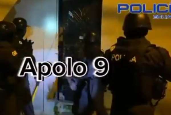 &iexcl;Fuerte operativo policial en Flor de Basti&oacute;n&iexcl;