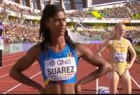 Anah&iacute; Su&aacute;rez marc&oacute; un nuevo r&eacute;cord nacional en la prueba de los 200 metros planos