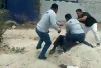 Agente de la Comisi&oacute;n de Tr&aacute;nsito fue agredido en Samborond&oacute;n