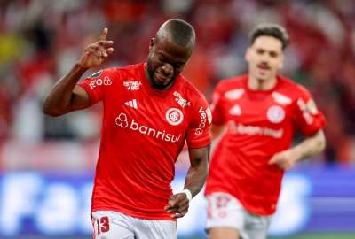 Enner Valencia se convirti&oacute; en la figura para la clasificaci&oacute;n del Inter de Porto Alegre.