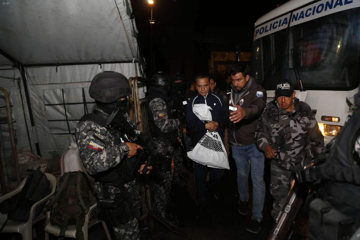 El juez Luis Felipe C&oacute;rdova dict&oacute; prisi&oacute;n preventiva en contra del presidente de la Judicatura, Wilman Ter&aacute;n.