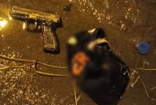 Hombre abatido tras enfrentamiento con la polic&iacute;a en la v&iacute;a a Daule