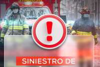 Las unidades de rescate acudieron a la vía E35, en la ruta Pifo-Sangolquí, para atender el siniestro de tránsito.