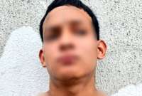 Alias 'Chapo' fue capturado, tras un operativo de la Policía Nacional en Socio Vivienda 2.