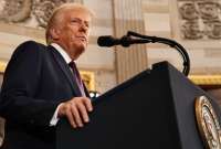 En su discurso inaugural, Trump destac&oacute; el inicio de una nueva era de &eacute;xito nacional y justicia.