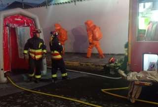 Personas se intoxicaron en una f&aacute;brica de Sangolqu&iacute;