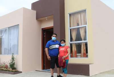 Se entregaron m&aacute;s de 200 casas en la parroquia Bombol&iacute; en Santo Domingo de los Ts&aacute;chilas.