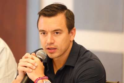 El presidente Daniel Noboa se refiri&oacute; a la situaci&oacute;n de seguridad del pa&iacute;s.