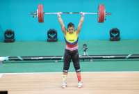 Angie Palacios ganó una medalla de oro en los Juegos Panamericanos 2023.