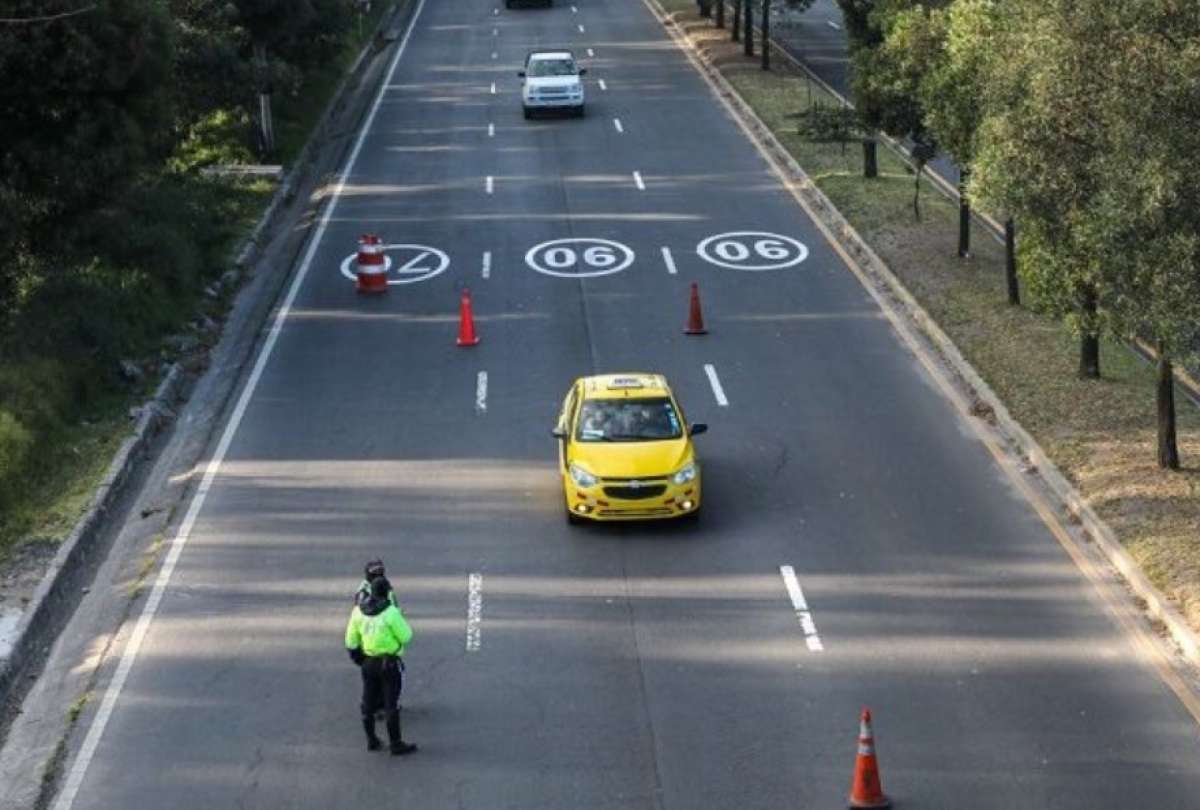 El control en la av. Simón Bolívar refleja una disminución en las infracciones por exceso de velocidad.
