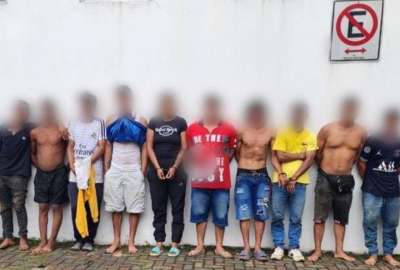 Polic&iacute;a detuvo a 10 personas por presunto tr&aacute;fico de drogas, en Los R&iacute;os.