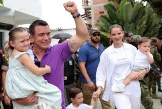 En 19 provincias, Noboa gana con m&aacute;s del 50%