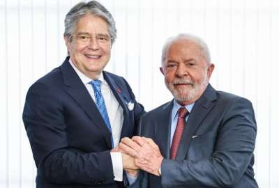 Presidente Lasso y l&iacute;deres de Am&eacute;rica Latina anuncian su respaldo al presidente de Brasil