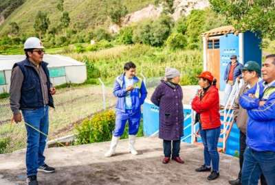 En un evento realizado en el cant&oacute;n Mej&iacute;a de Pichincha, el presidente Daniel Noboa anunci&oacute; la condonaci&oacute;n de deudas a las Juntas de Agua.