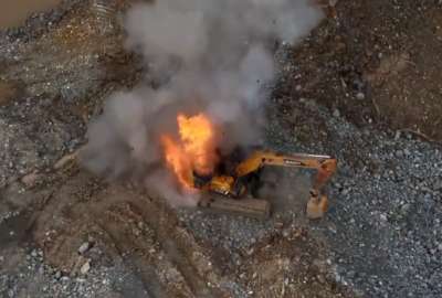 Maquinaria y campamentos improvisados para actividades de miner&iacute;a ilegal fueron inhabilitados.