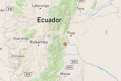 Un temblor se registr&oacute; en Puyo la ma&ntilde;ana de este mi&eacute;rcoles 3 de septiembre. Lo sintieron varias provincias.