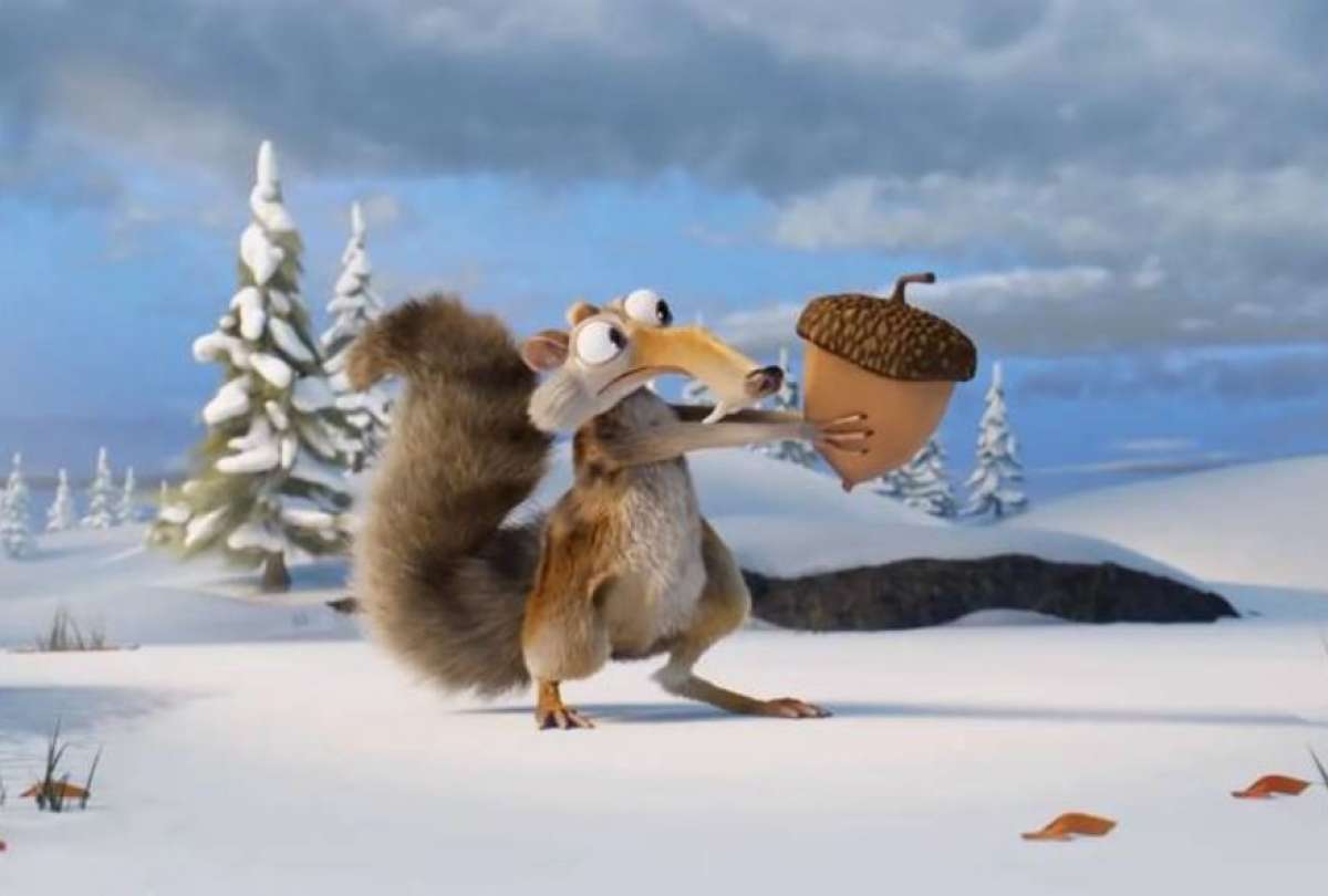 Scrat se despidi&oacute; de la pantalla comi&eacute;ndose la bellota