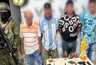 Ocho detenidos tras allanamientos en Daule y Salinas