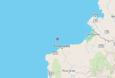El Instituto Geof&iacute;sico report&oacute; un nuevo sismo en el Esmeraldas