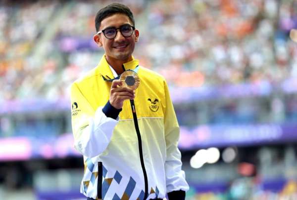 Daniel Pintado gan&oacute; una medalla de oro y una de plata en Par&iacute;s 2024.