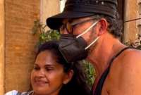 El artista Ricardo Arjona comparti&oacute; con una turista ecuatoriana en Roma.