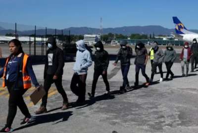 En M&eacute;xico, los migrantes son deportados por ingreso irregular. 