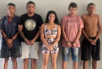 Cinco detenidos en Quevedo por robos a veh&iacute;culos en ejes viales