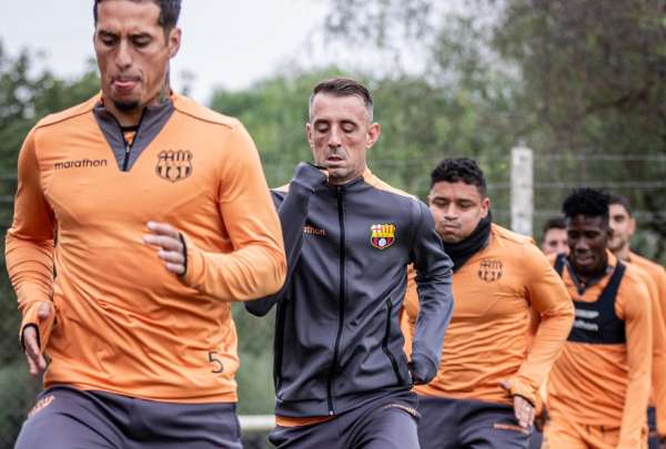 Barcelona trabaj&oacute; este martes en Argentina