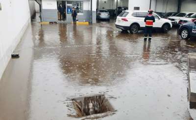 Quito registr&oacute; emergencias por las fuertes lluvias. 