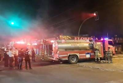Discoteca se incendi&oacute; en El Coca, en Francisco de Orellana.