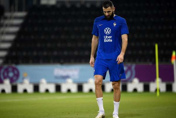 Karim Benzema podr&iacute;a quedar fuera del Mundial Qatar 2022