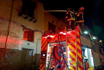 No se registraron v&iacute;ctimas producto de este incendio registrado en el centro de Quito.