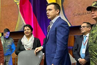 Daniel Noboa asisti&oacute; a la Asamblea este 21 de noviembre del 2023. 