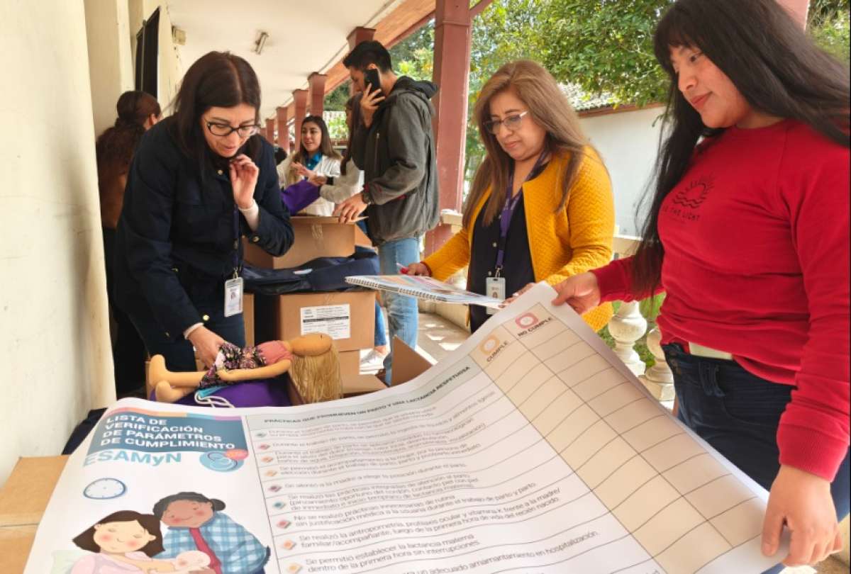 Ecuador fortalece la atención materno-infantil con más de 2.000 kits educativos