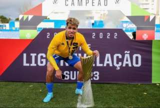 Johan Mina se coron&oacute; campe&oacute;n de la Sub 23 en Portugal