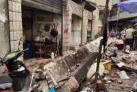 Un terremoto de 6,8 grados afectó a varias provincias en el suoeste de China.