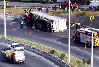 Estas son las cinco v&iacute;as con m&aacute;s accidentes de tr&aacute;nsito en Quito