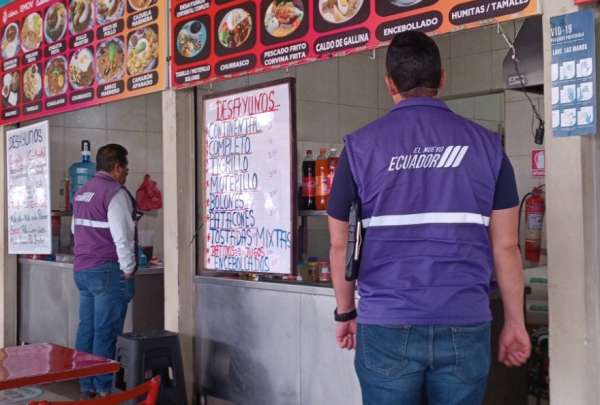 Inspecci&oacute;n en la Terminal Terrestre de Cuenca deja cinco locales cerrados temporalmente