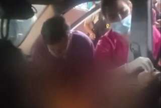 Beb&eacute; naci&oacute; en el interior de un patrullero en Babahoyo