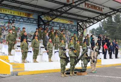 El cad&aacute;ver, seg&uacute;n inform&oacute; el Ej&eacute;rcito ecuatoriano, estaba en los dormitorios femeninos del Fuerte Militar Napo. 
