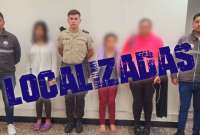 Policía Nacional localizó a dos hermanas que estaban desaparecidas desde mayo