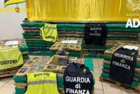 Policía confirmó 2000 kilos de droga que provendrían desde Ecuador