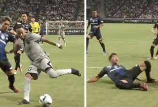 Neymar gener&oacute; una ola de cr&iacute;ticas tras simular una falta