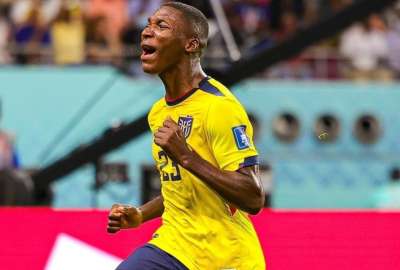 Mois&eacute;s Caicedo fue el jugador m&aacute;s joven de Ecuador en marcar en una Copa Mundial. 