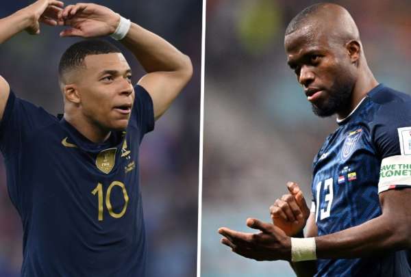 Mbapp&eacute; y Enner Valencia siguen al frente de los goleadores del Mundial