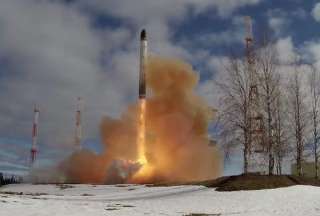 Rusia prob&oacute; con &eacute;xito un misil bal&iacute;stico intercontinental