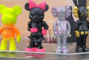 Polic&iacute;a mostr&oacute; las figuras decomisadas. 